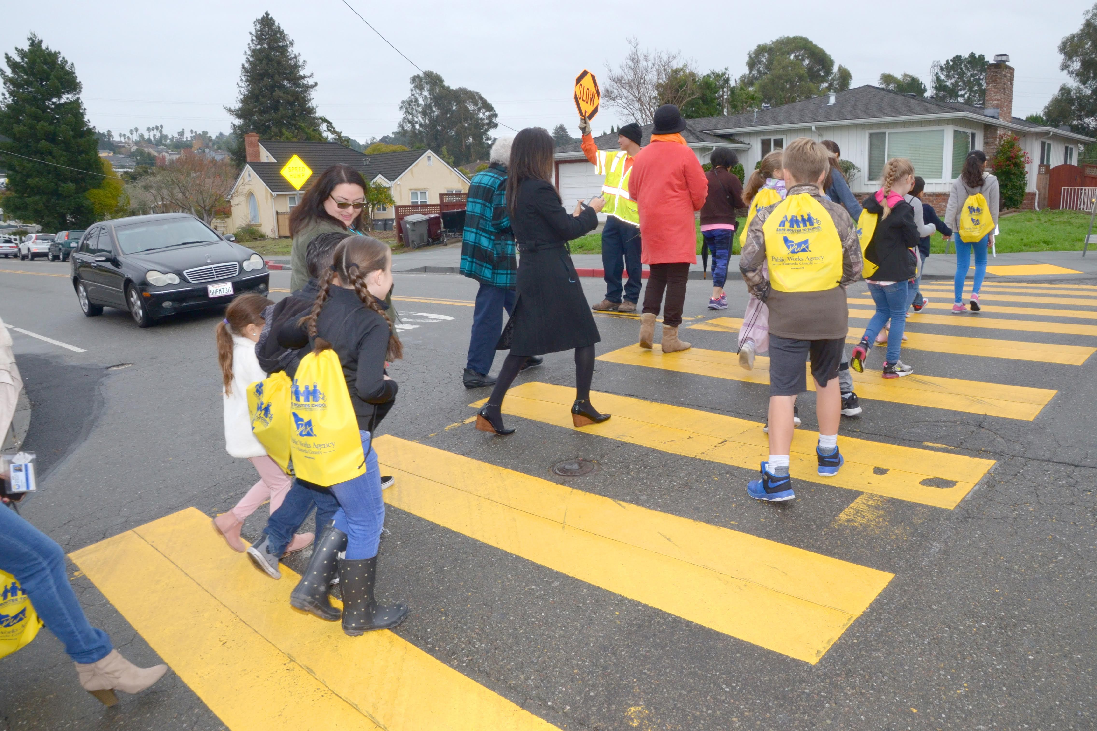 Students Crossing Photo