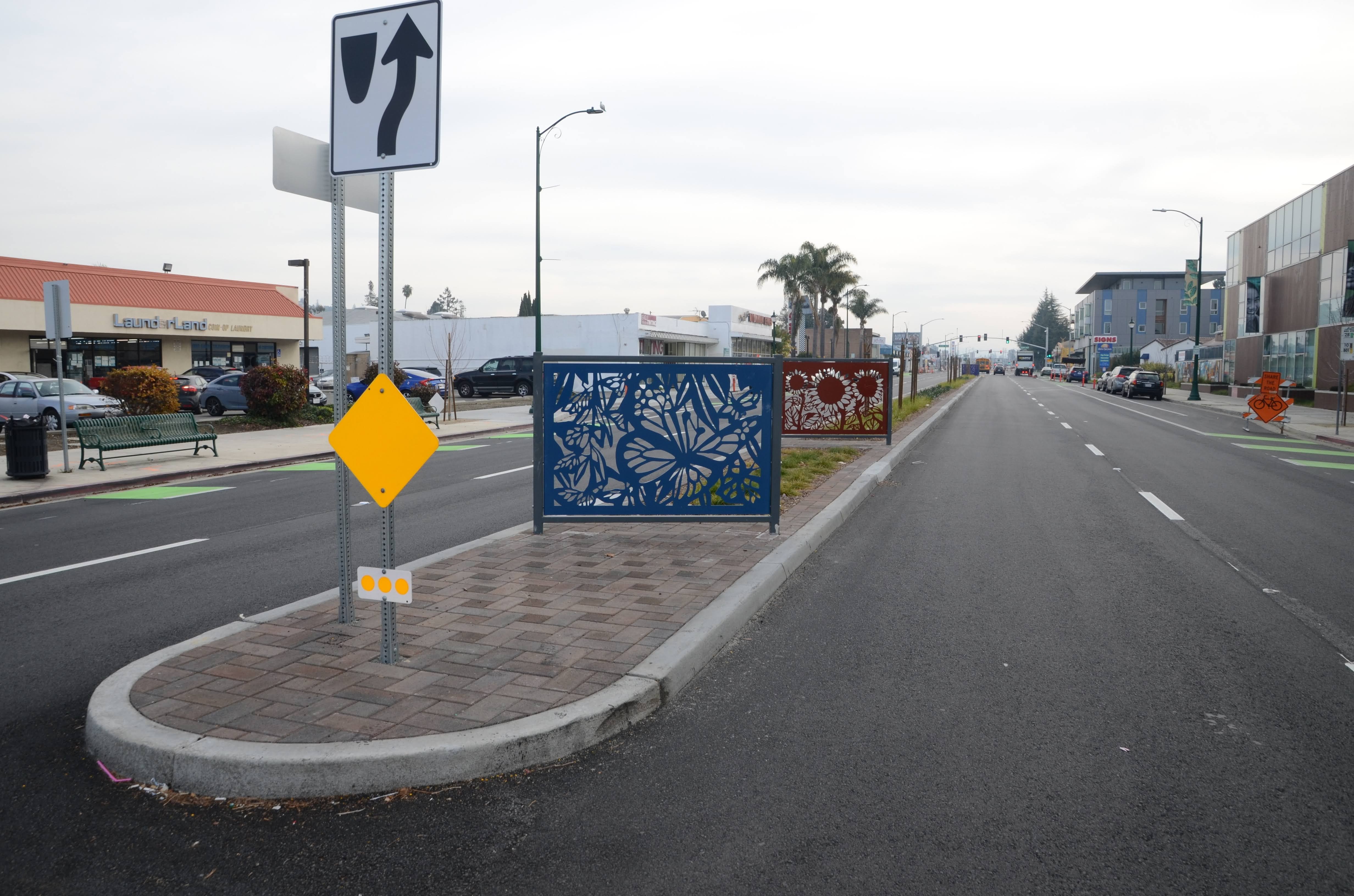 East 14th Street Median