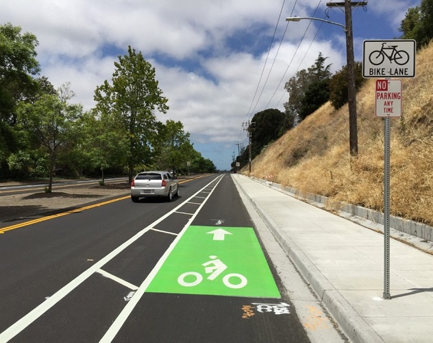designated bike lane