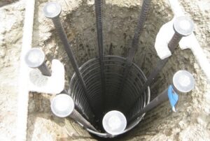 well under construction