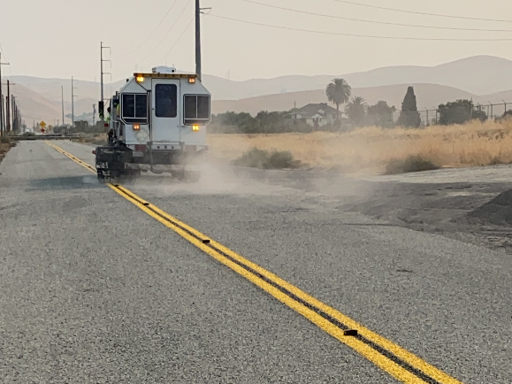 pavement marking vehicle