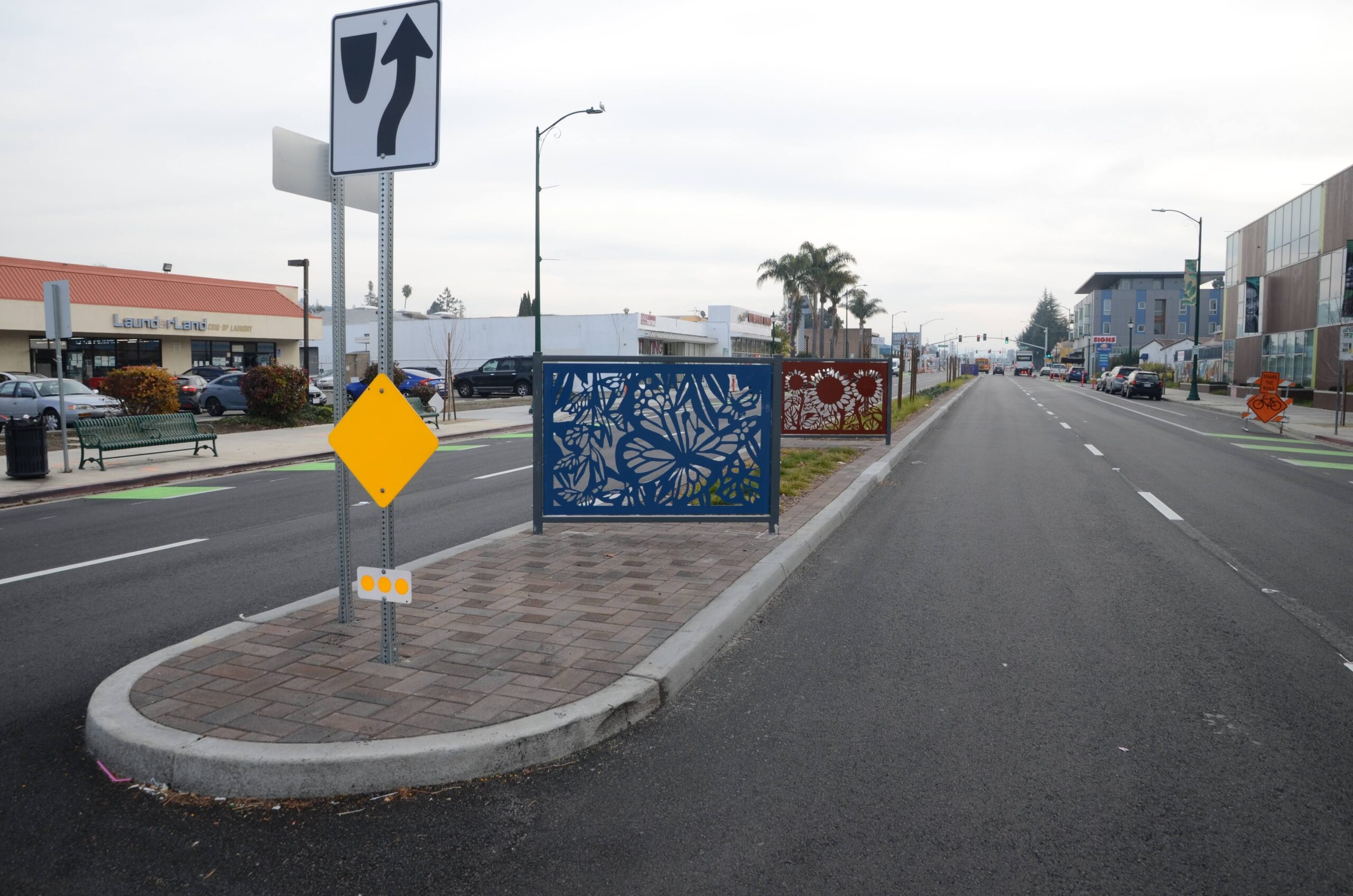 East 14th Street Median