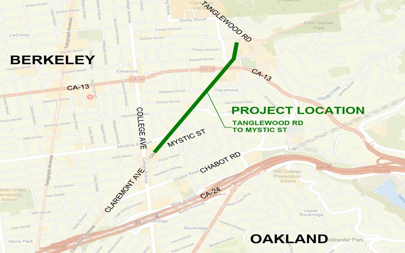 Line A-1 Underground project location map