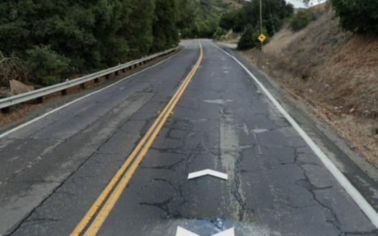 Crow Canyon Road Phase III existing condition