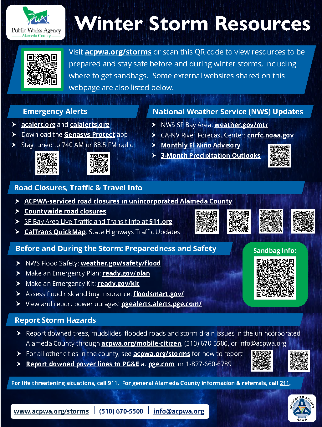 2026 Winter Storm Resources Flyer